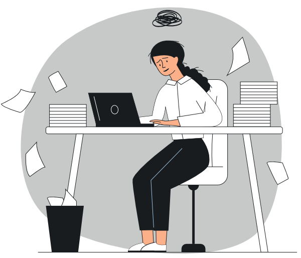 事務業務が多い